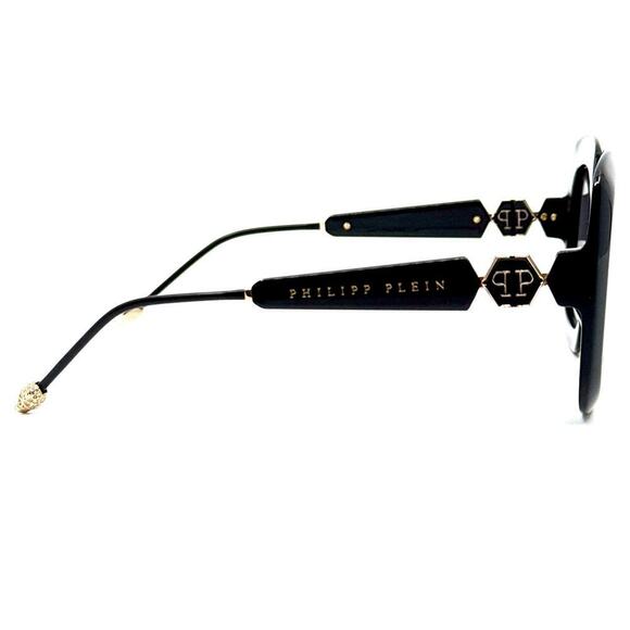 New, PHILIPP PLEIN Sunglasses Queen SPP065S Col.0700 Authentic - Picture 3 of 11